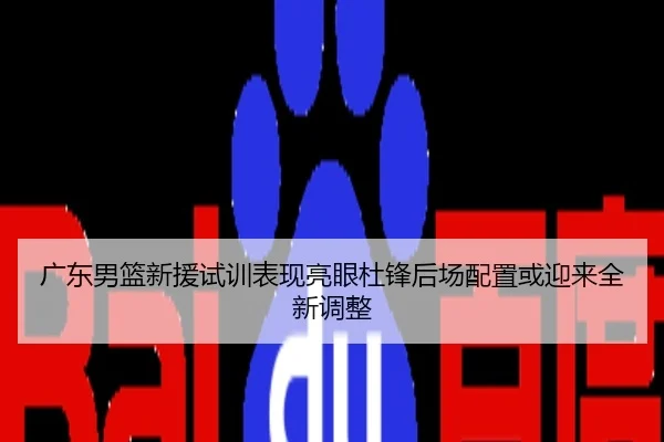 广东男篮新援试训表现亮眼杜锋后场配置或迎来全新调整